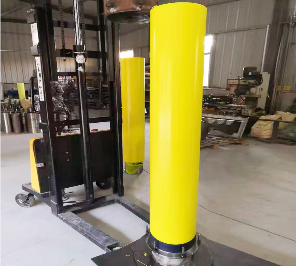 大型聚氨酯滚筒&nbsp;耐磨滚筒